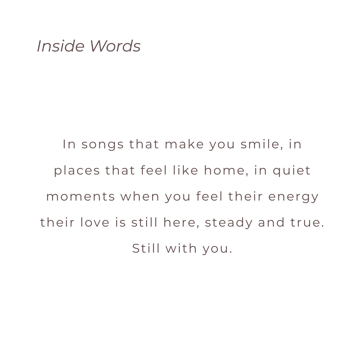 They Walk Beside You