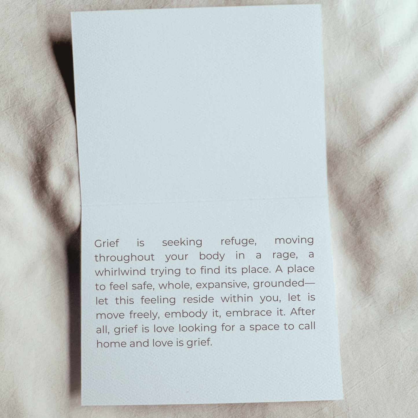 Grief is Love