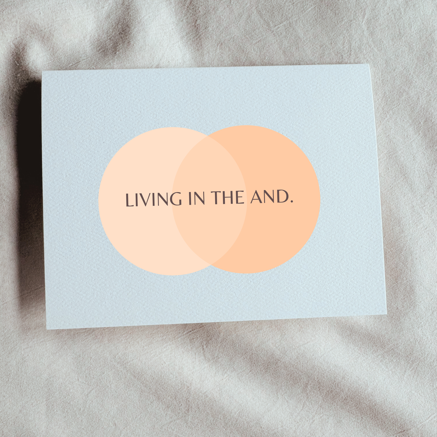 Living in the And