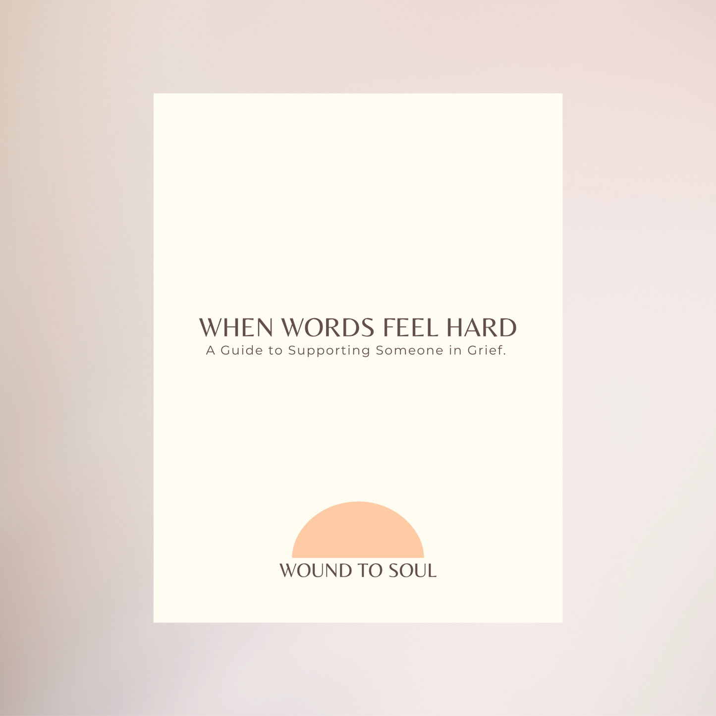 A Guide to Supporting Someone in Grief